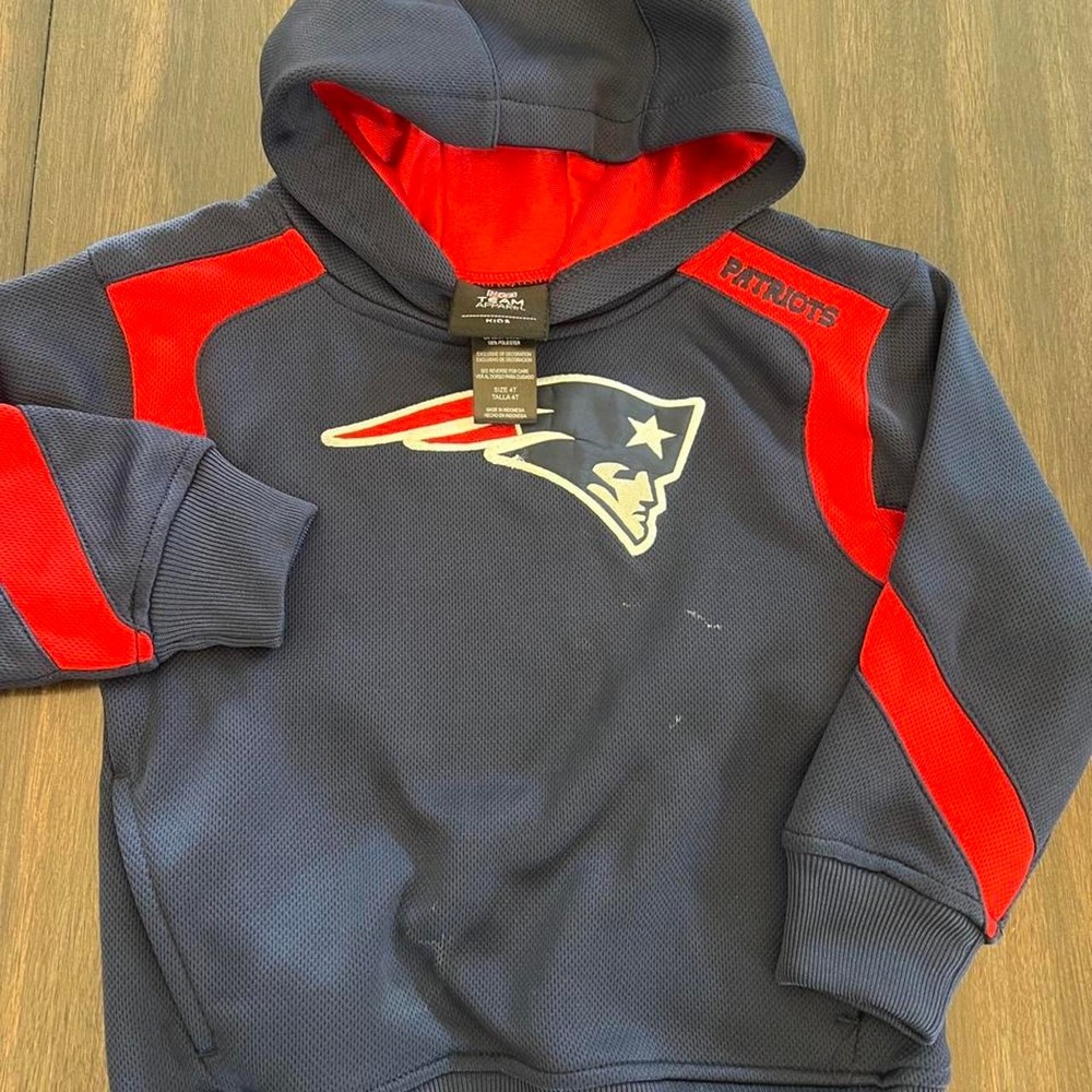 New England Patriots NFL Youth Hoodie 4T